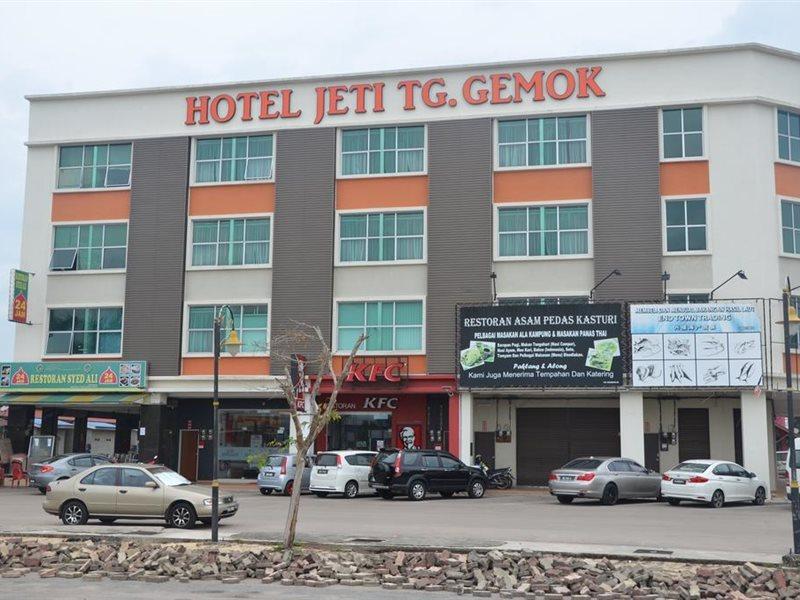 Hotel Jeti Tg Gemok Padang Endau Exteriör bild