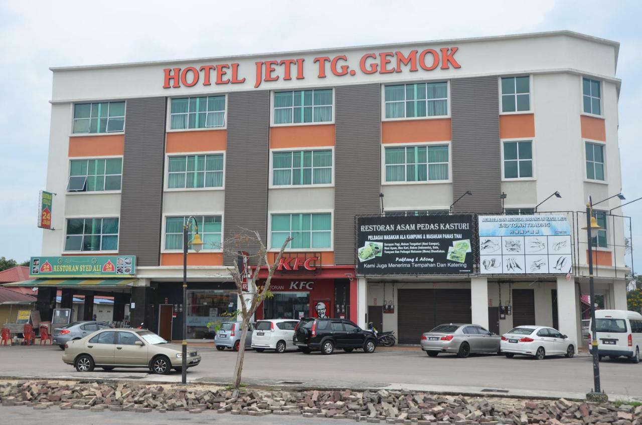 Hotel Jeti Tg Gemok Padang Endau Exteriör bild